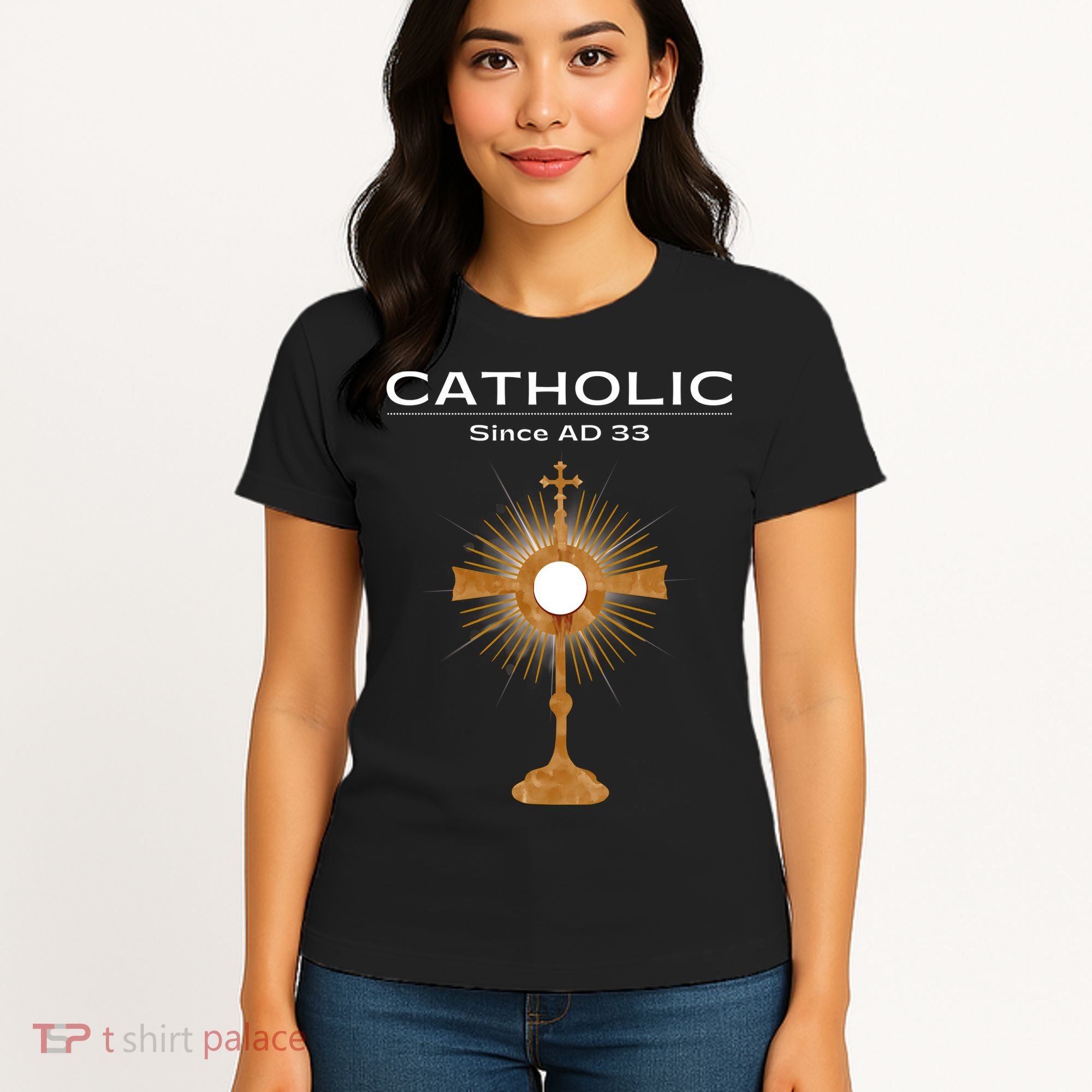 Roman Catholic Gift Since AD 33 Women's T-Shirt