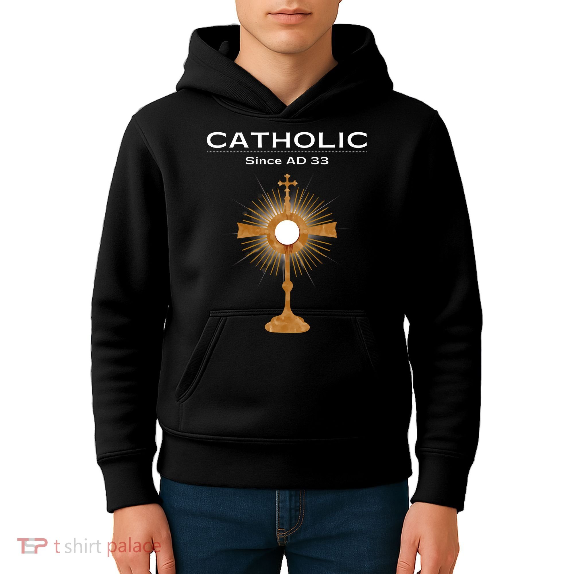 Roman Catholic Gift Since AD 33 Kids Hoodie