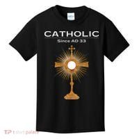 Roman Catholic Gift Since AD 33 Kids T-Shirt thumb 0