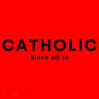 Roman Catholic Gift Since AD 33 Santa Hat thumb 1