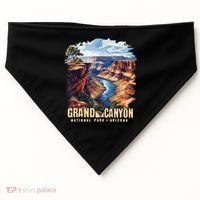 Retro Classic Grand Canyon National Park  USA-Made Doggie Bandana thumb 0