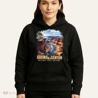 Retro Classic Grand Canyon National Park  Hoodie thumb 5