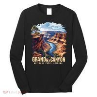 Retro Classic Grand Canyon National Park  Long Sleeve Shirt thumb 0