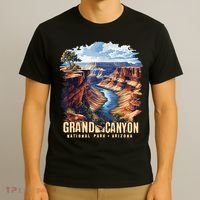 Retro Classic Grand Canyon National Park  T-Shirt thumb 3