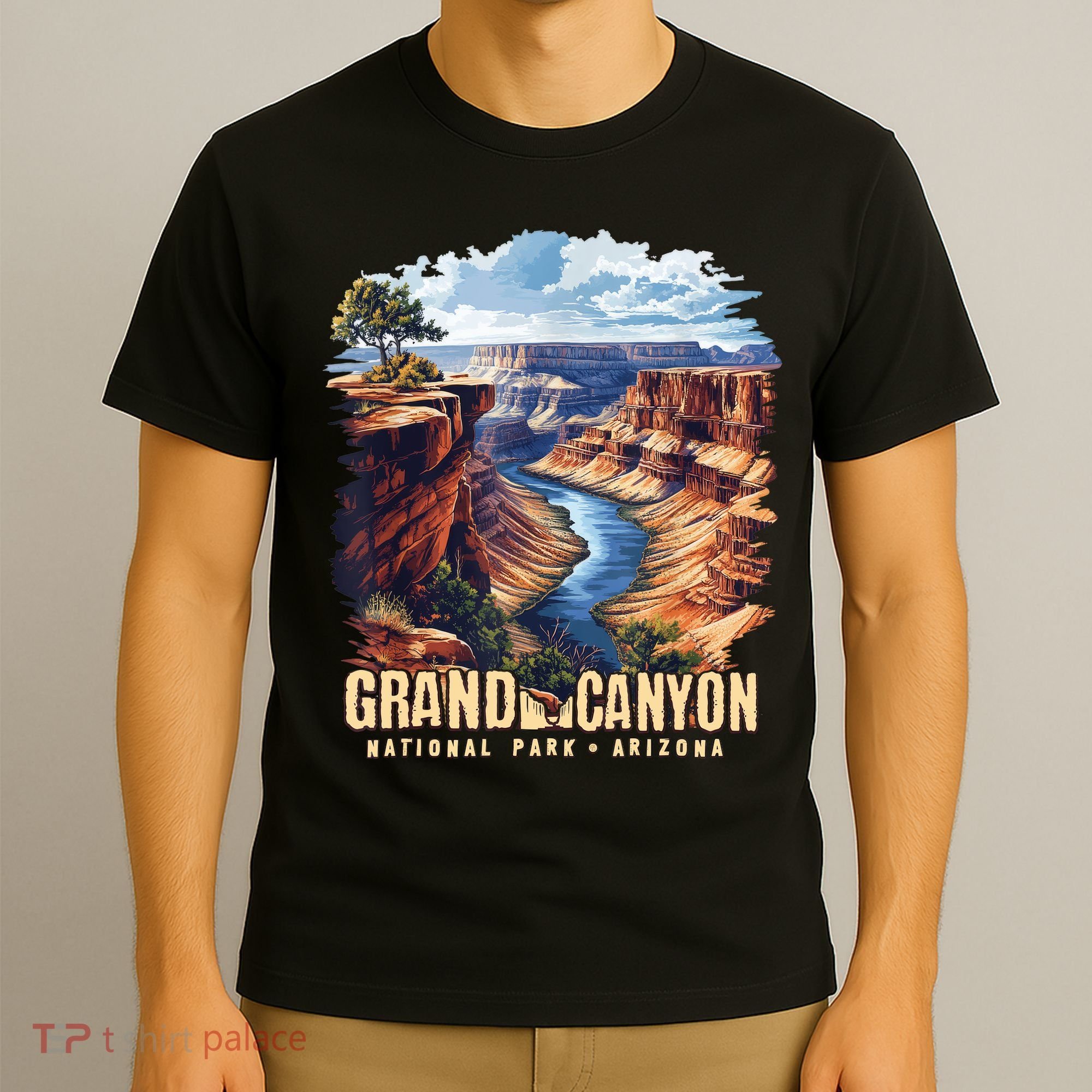 Retro Classic Grand Canyon National Park  T-Shirt