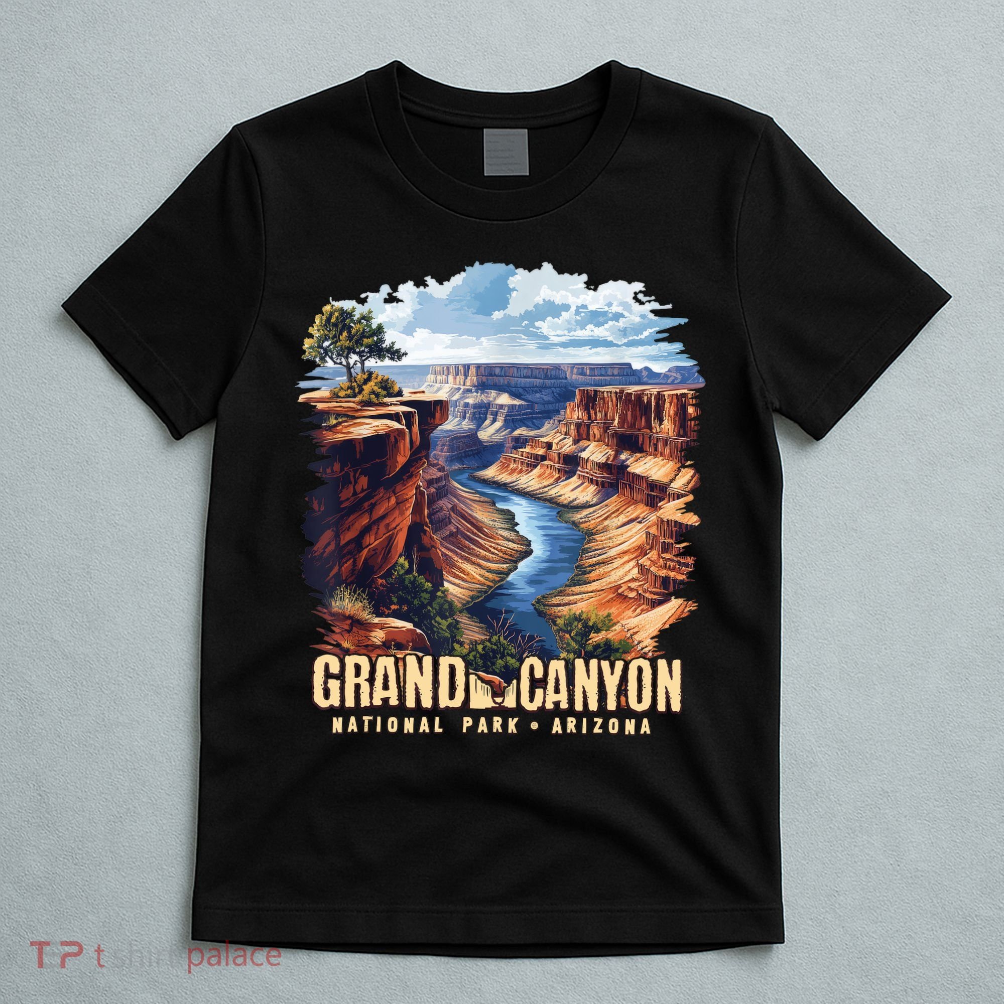 Retro Classic Grand Canyon National Park  T-Shirt