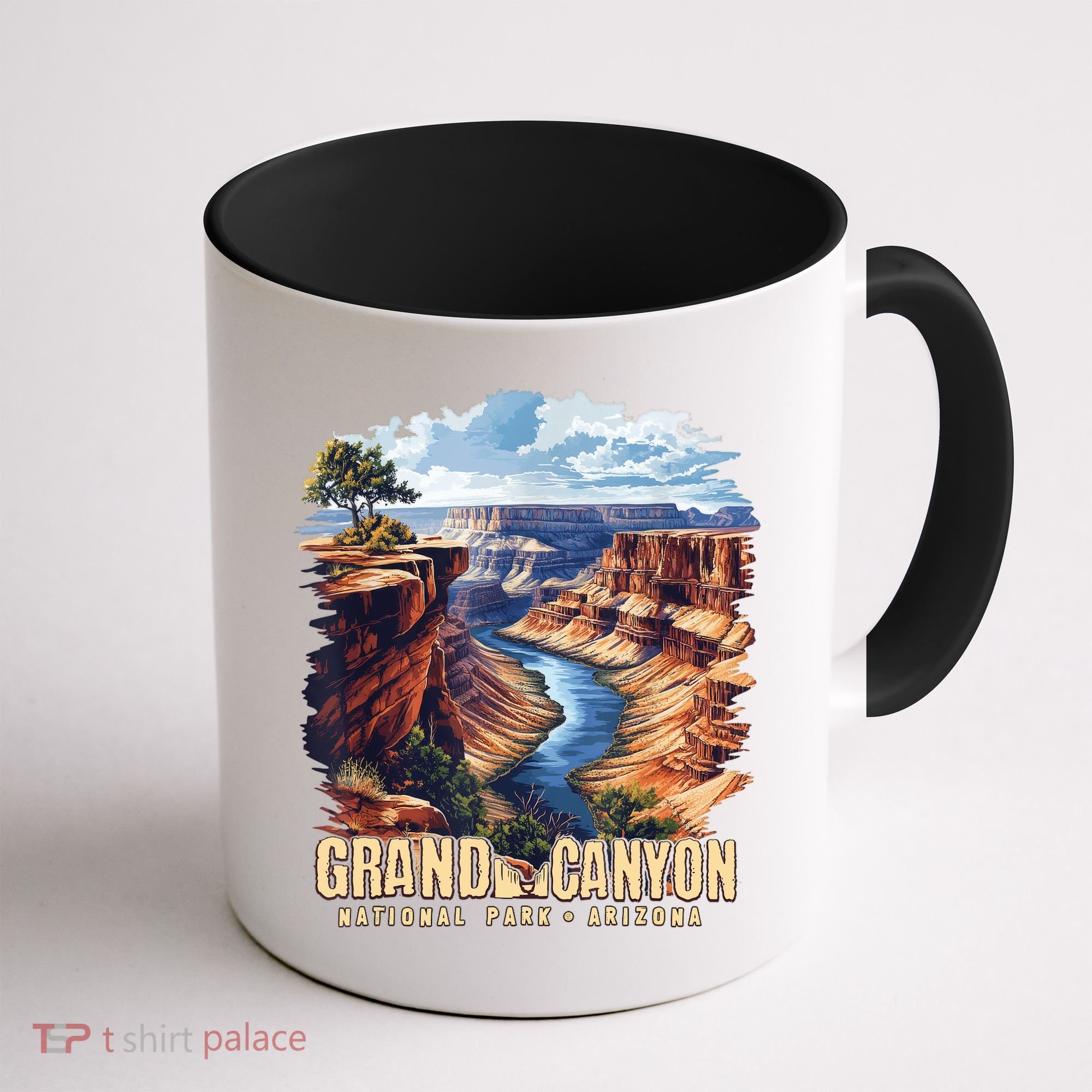 Retro Classic Grand Canyon National Park  Coffee Mug