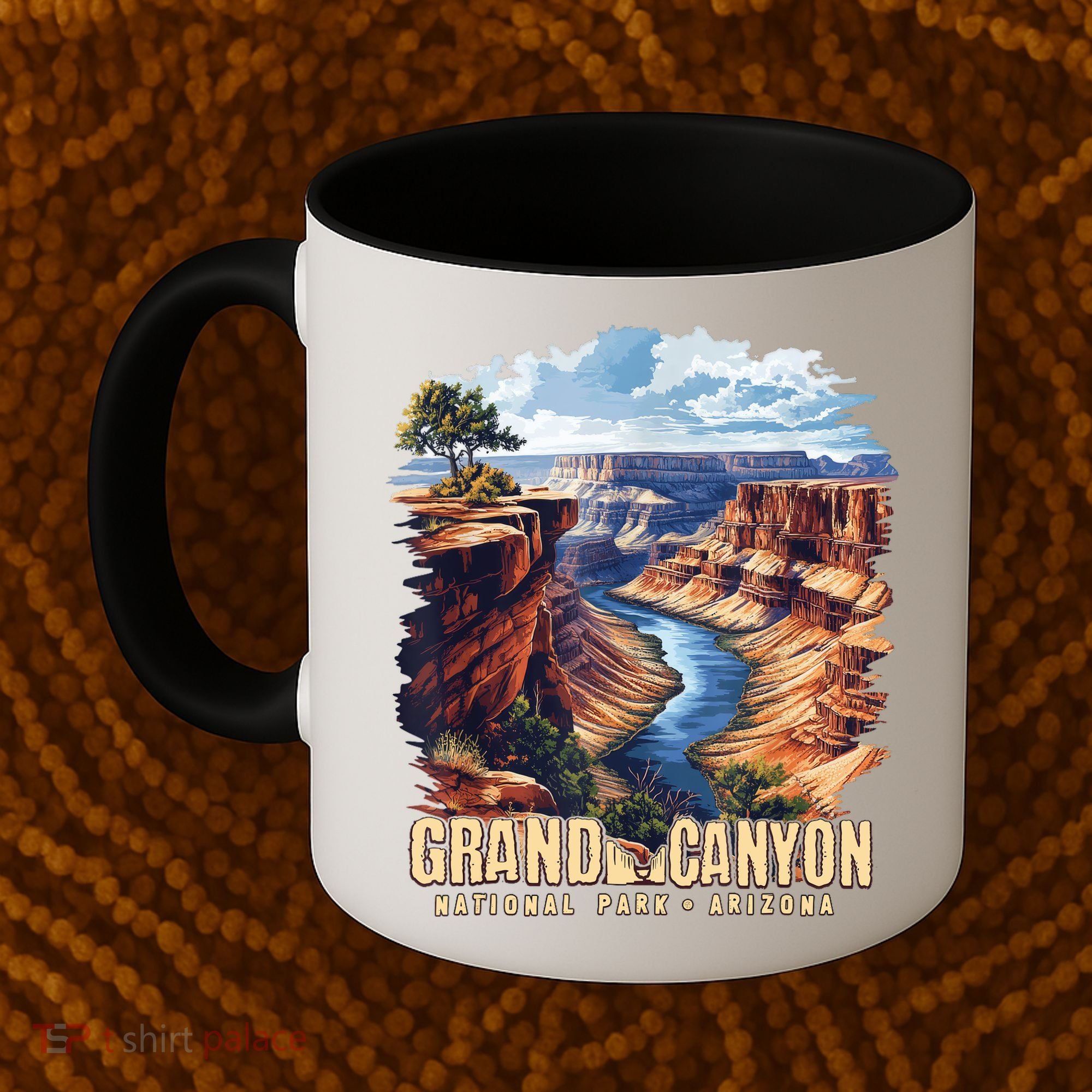 Retro Classic Grand Canyon National Park  Coffee Mug