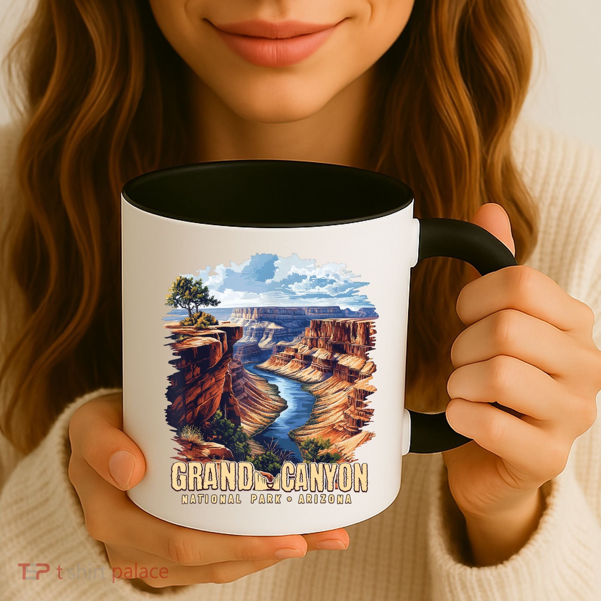 Retro Classic Grand Canyon National Park  Coffee Mug