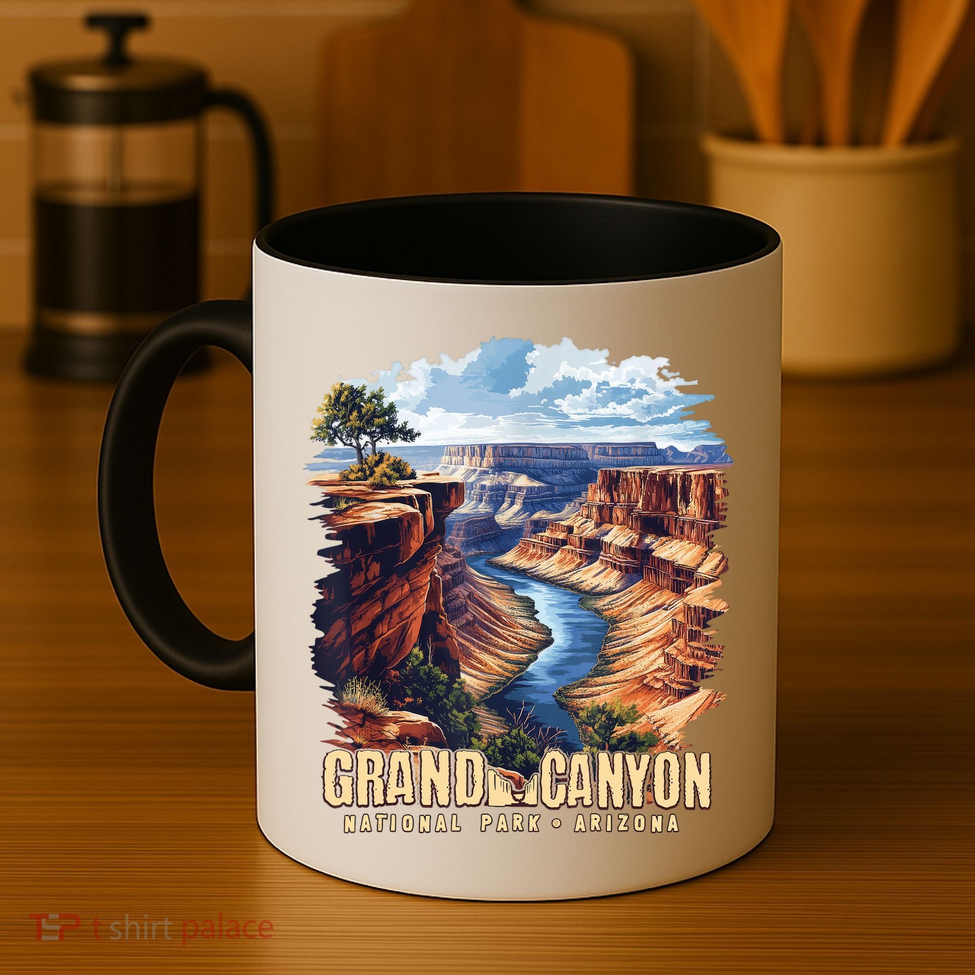 Retro Classic Grand Canyon National Park  Coffee Mug