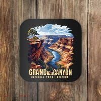 Retro Classic Grand Canyon National Park  Coaster thumb 0