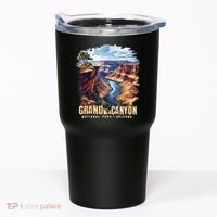 Retro Classic Grand Canyon National Park  Tumbler thumb 0