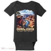 Retro Classic Grand Canyon National Park  Baby Bodysuit thumb 0