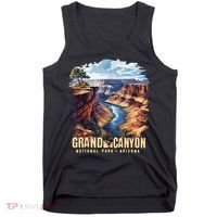 Retro Classic Grand Canyon National Park  Tank Top thumb 0