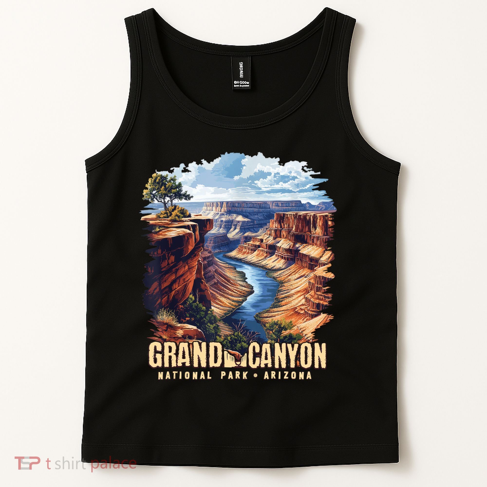 Retro Classic Grand Canyon National Park  Tank Top