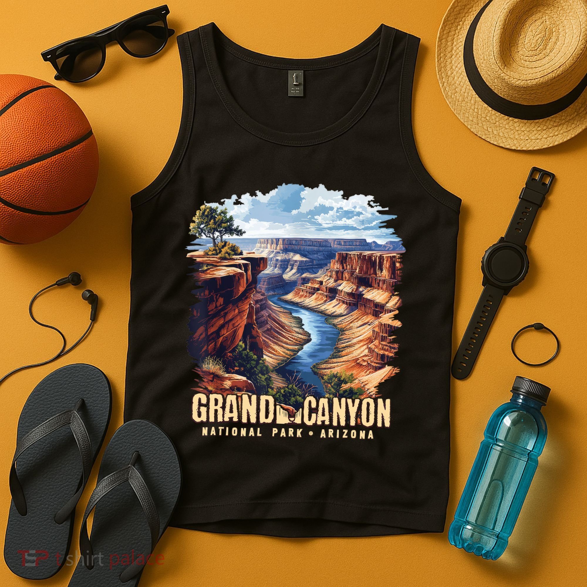 Retro Classic Grand Canyon National Park  Tank Top