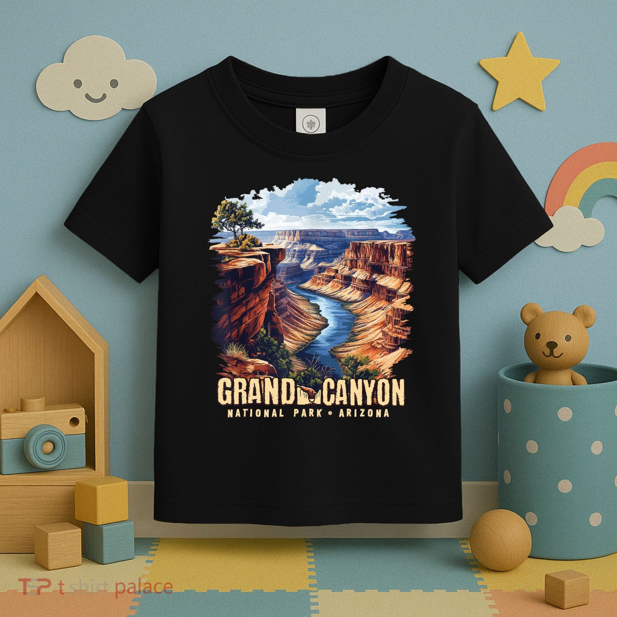 Retro Classic Grand Canyon National Park  Toddler T-Shirt