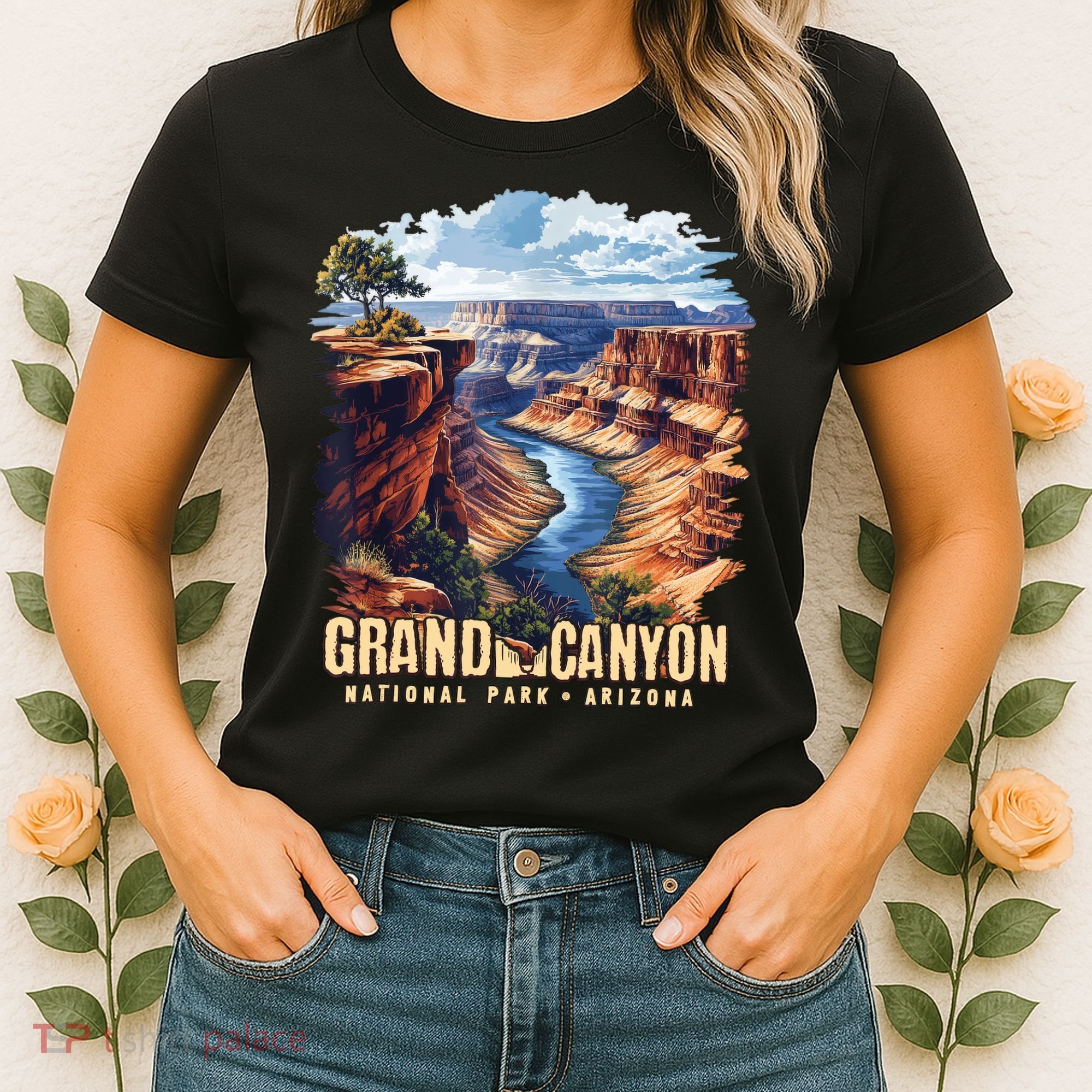 Retro Classic Grand Canyon National Park  Women's T-Shirt