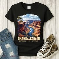 Retro Classic Grand Canyon National Park  Women's T-Shirt thumb 3