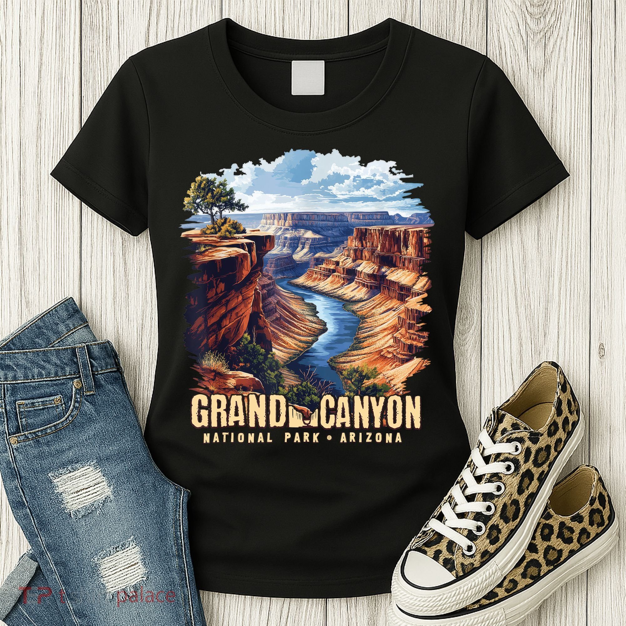 Retro Classic Grand Canyon National Park  Women's T-Shirt