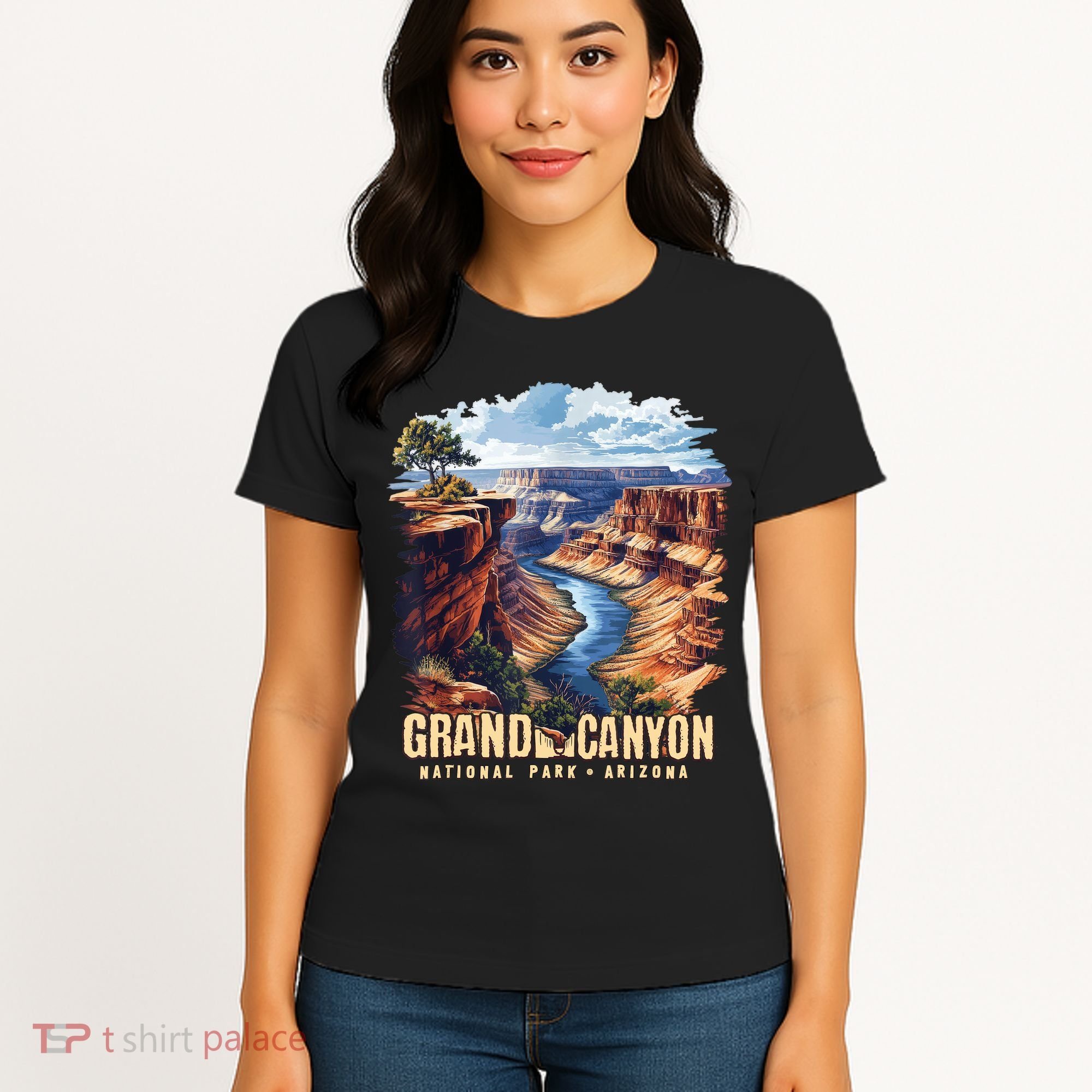 Retro Classic Grand Canyon National Park  Women's T-Shirt