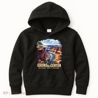 Retro Classic Grand Canyon National Park  Kids Hoodie thumb 0