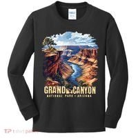 Retro Classic Grand Canyon National Park  Kids Long Sleeve Shirt thumb 0