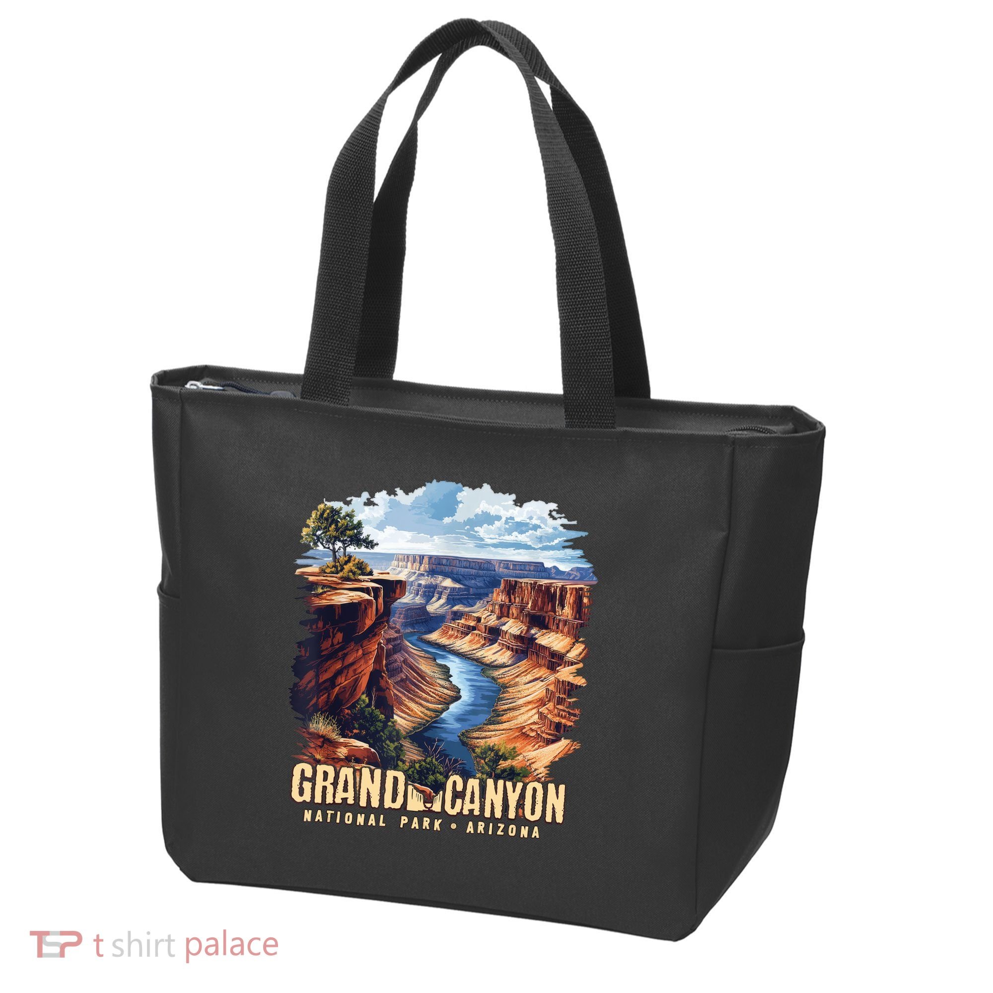 Retro Classic Grand Canyon National Park  Tote Bag
