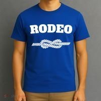 Rodeo Cool Gift Cow Western County Southern Horse Lover T-Shirt thumb 3