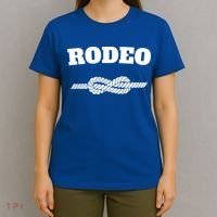 Rodeo Cool Gift Cow Western County Southern Horse Lover T-Shirt thumb 4