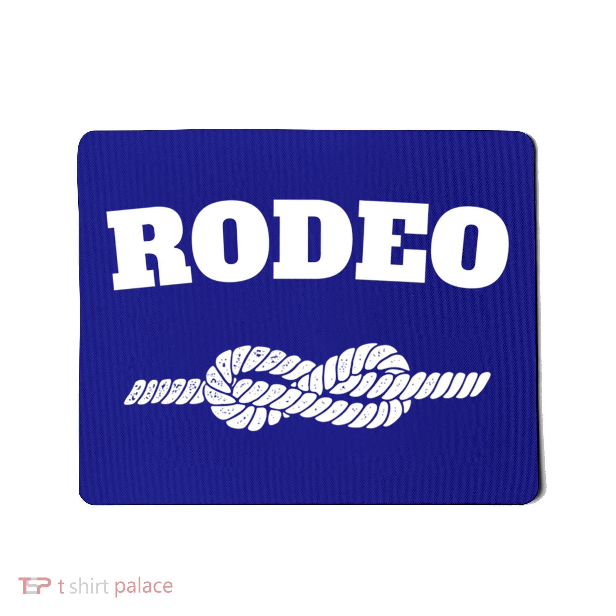 Rodeo Cool Gift Cow Western County Southern Horse Lover Mousepad