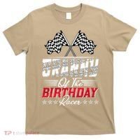 Race Car Granny Of The Birthday Racer Racing Family T-Shirt thumb 0