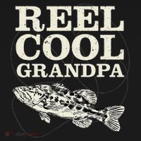 Reel Cool Grandpa Fly Fishing Walleye Fishing Pole Grandpa T-Shirt thumb 7