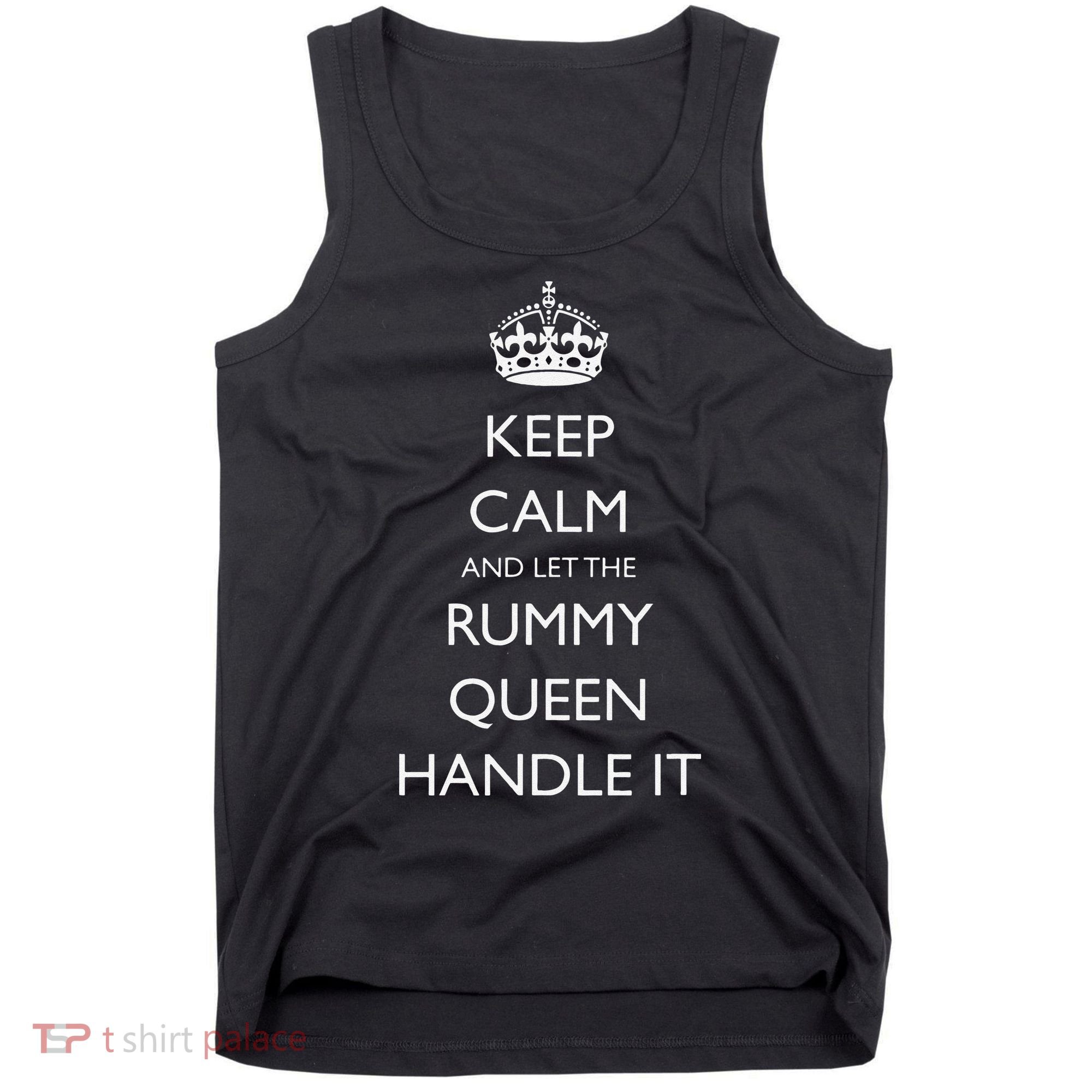Rummy Card Game Players Funny Card Game Champion Winner Tank Top