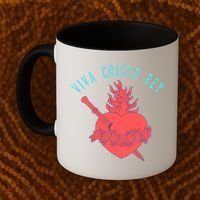 Roman Catholic Gift Viva Cristo Rey Coffee Mug thumb 2