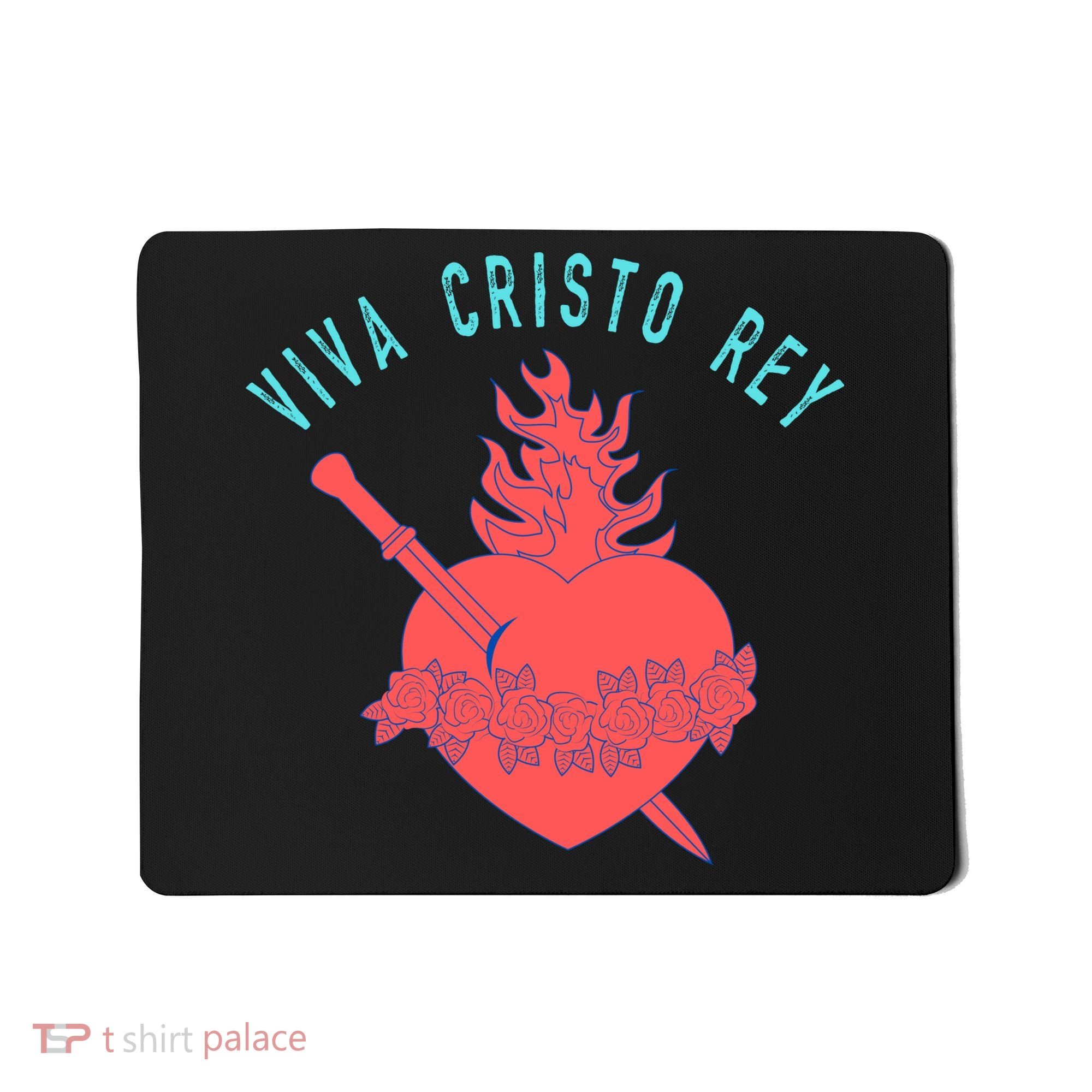 Roman Catholic Gift Viva Cristo Rey Mousepad