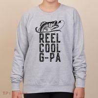 Reel Cool Gpa Funny Retro Fishing Women's Sweatshirt thumb 0