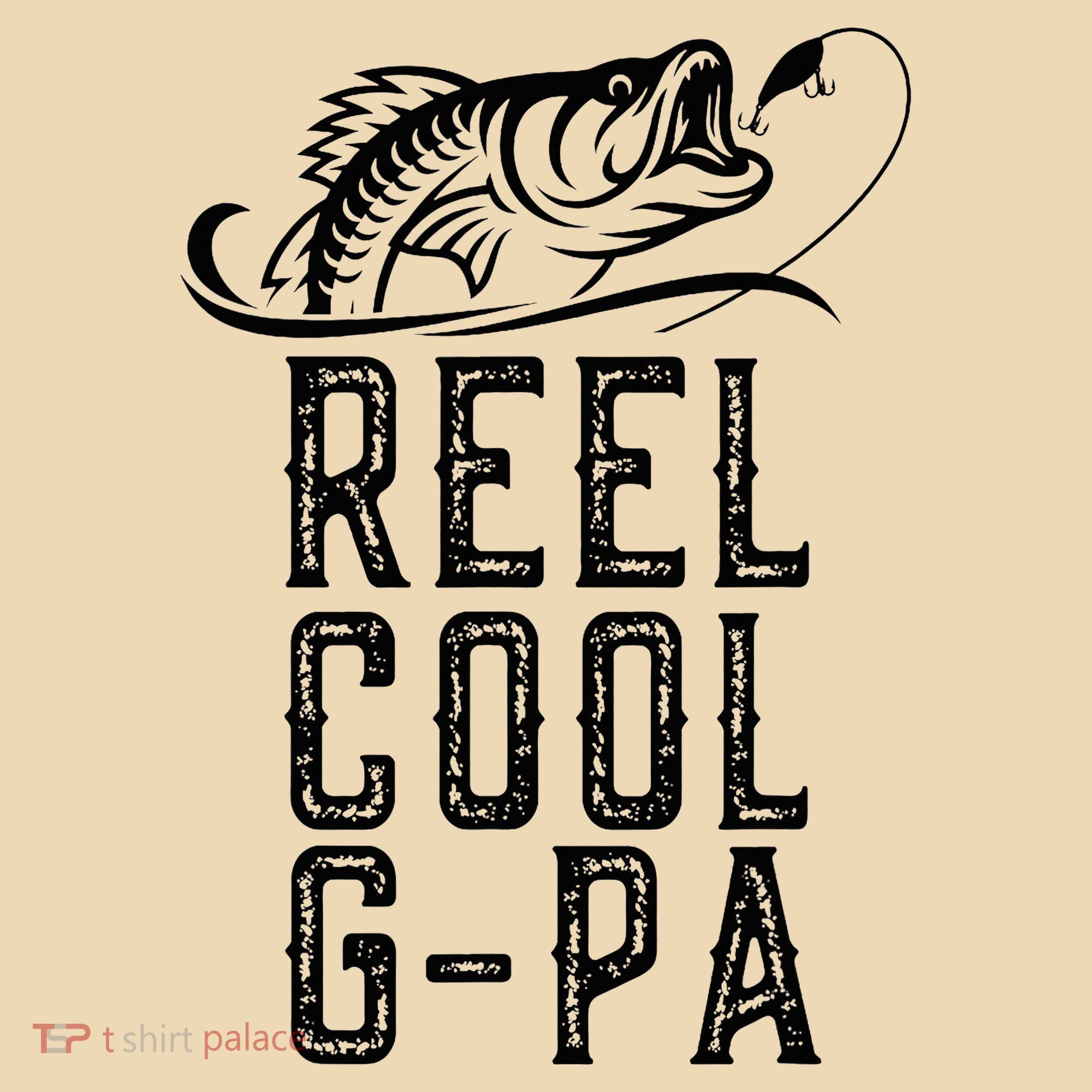 Reel Cool Gpa Funny Retro Fishing Tote Bag