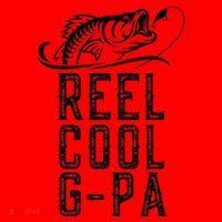 Reel Cool Gpa Funny Retro Fishing Santa Hat thumb 1