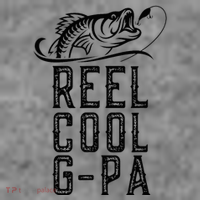 Reel Cool Gpa Funny Retro Fishing Toddler Hoodie thumb 2