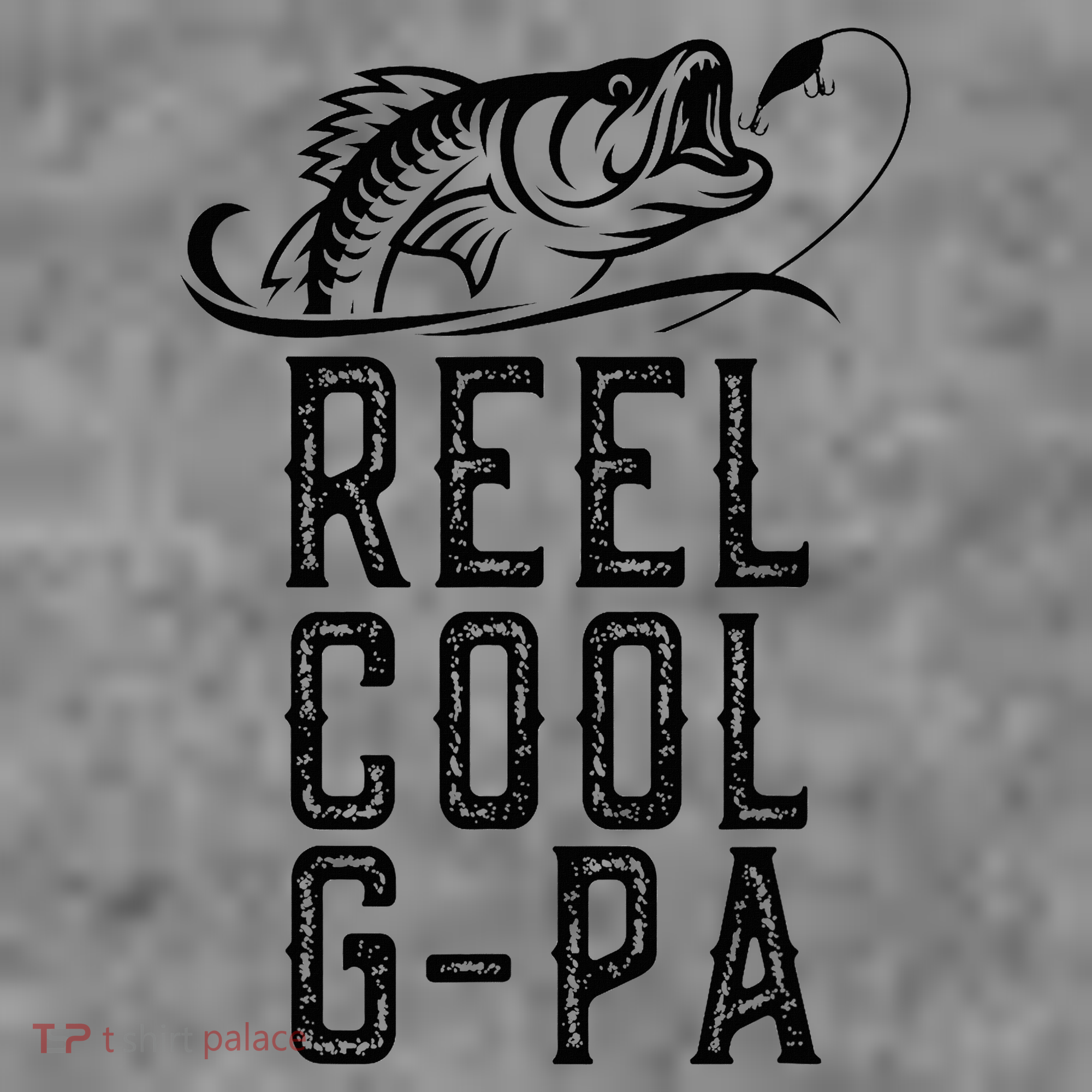 Reel Cool Gpa Funny Retro Fishing Toddler Hoodie