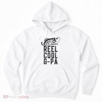 Reel Cool Gpa Funny Retro Fishing Hoodie thumb 0