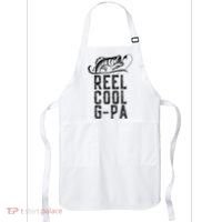 Reel Cool Gpa Funny Retro Fishing Apron thumb 0