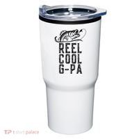 Reel Cool Gpa Funny Retro Fishing Tumbler thumb 0