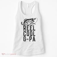 Reel Cool Gpa Funny Retro Fishing Women's Tank Top thumb 0
