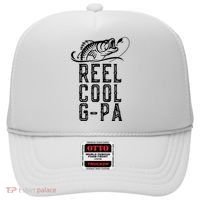 Reel Cool Gpa Funny Retro Fishing Hat thumb 0