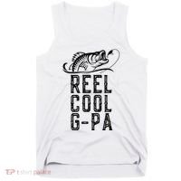 Reel Cool Gpa Funny Retro Fishing Tank Top thumb 0