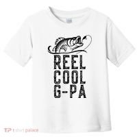 Reel Cool Gpa Funny Retro Fishing Toddler T-Shirt thumb 0