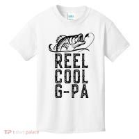 Reel Cool Gpa Funny Retro Fishing Kids T-Shirt thumb 0