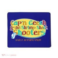 Retro Captain Geech And The Shrimp Shack Shooters Daily At Party Pier Mousepad thumb 0